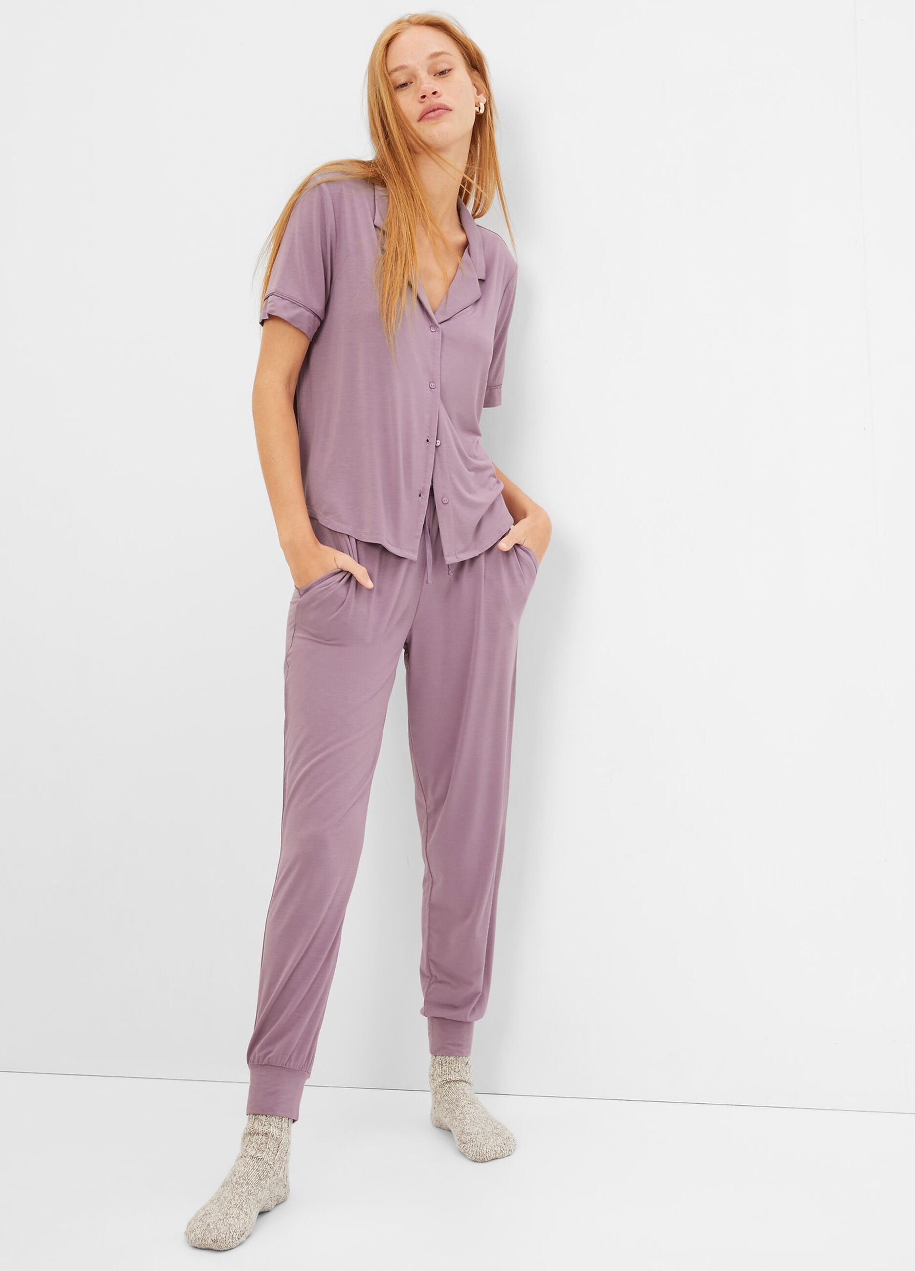 Full-length pyjama bottoms_0
