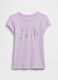 T-shirt a maniche corte in puro cotone_0