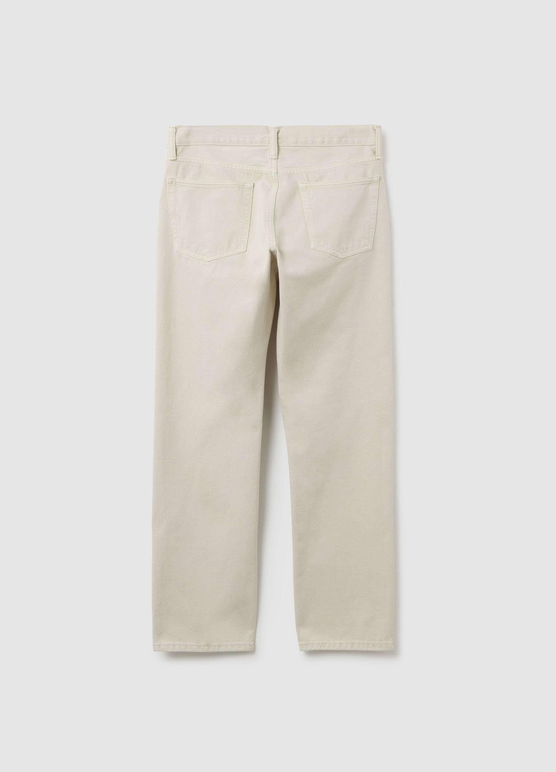 Denim trousers with five pockets