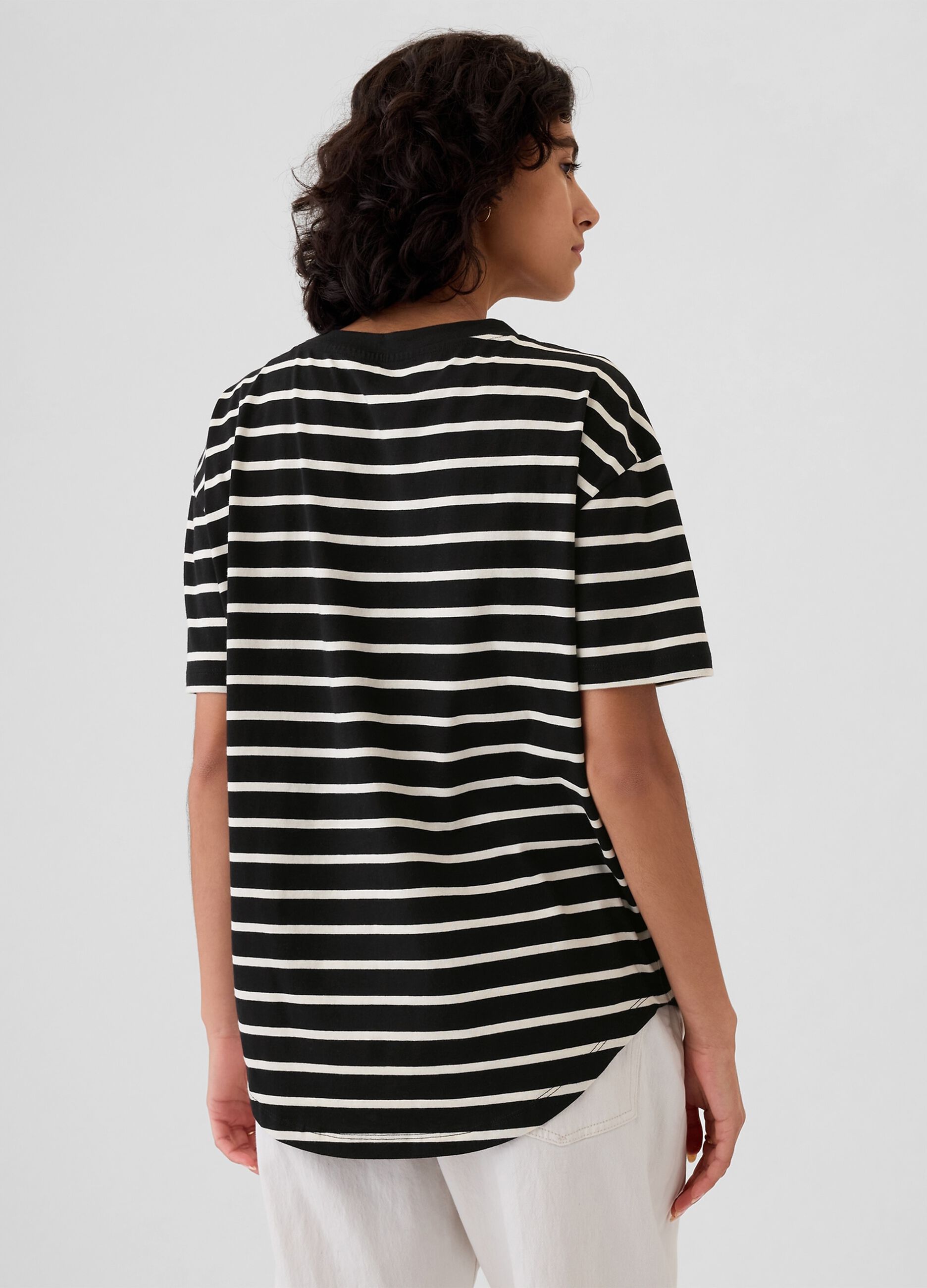 T-shirt in cotone bio stampa logo Athletic Dept._2