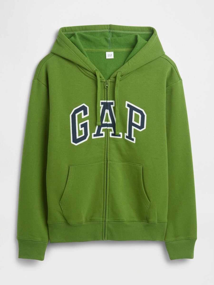 Hooded Sweatshirt with Logo Woman_4