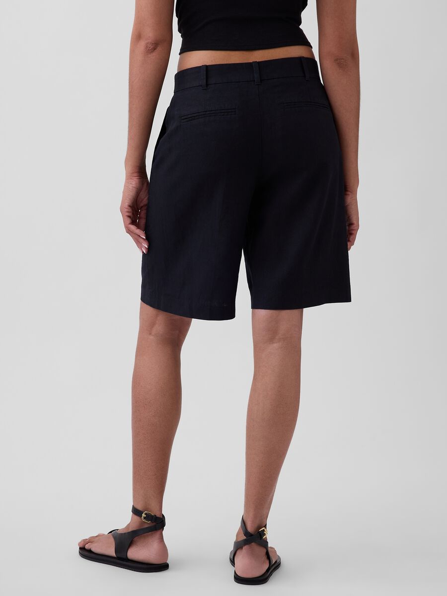Shorts in cotone e modal elasticizzato Donna_2