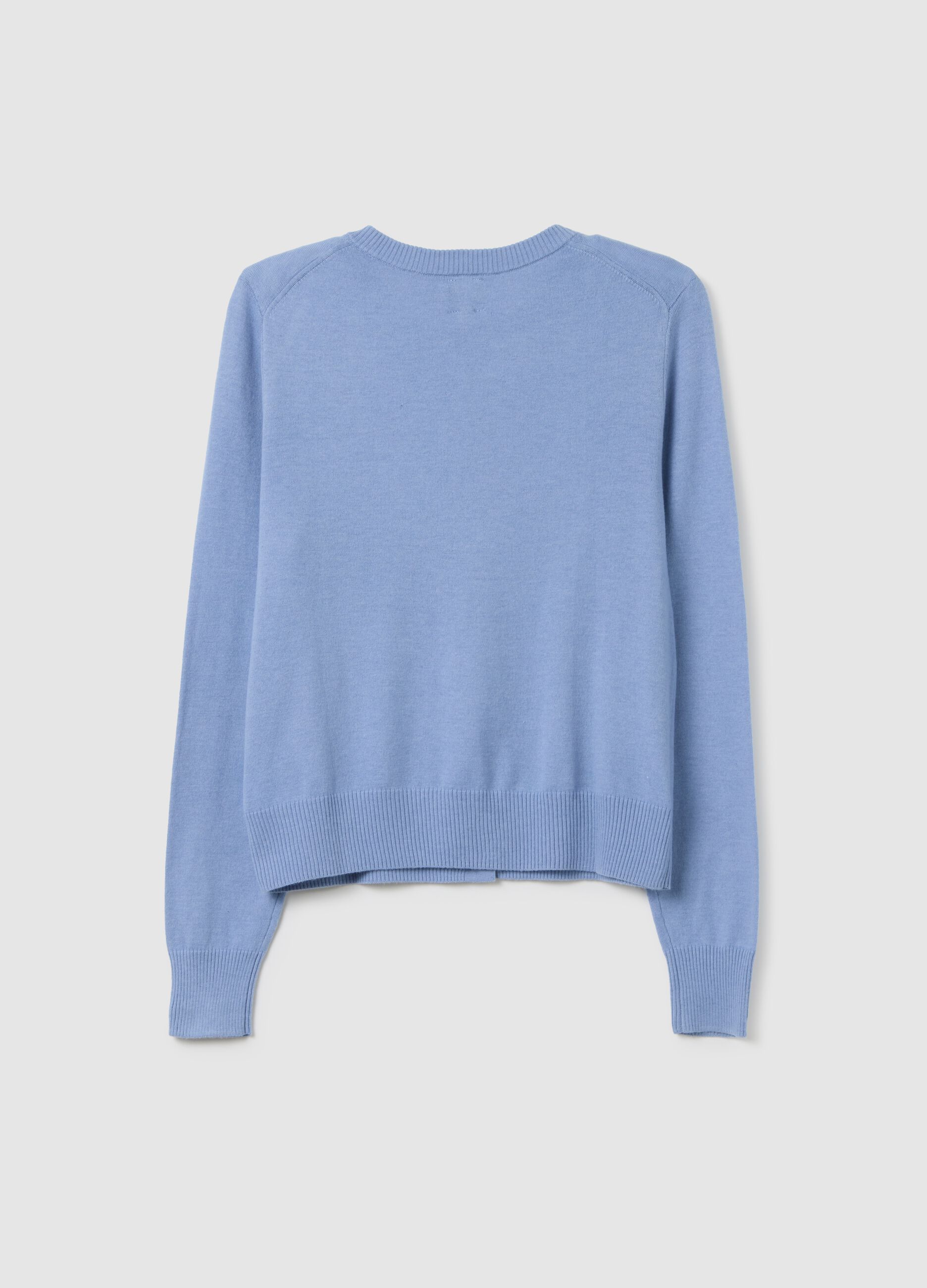 Cardigan con scollo rotondo_3