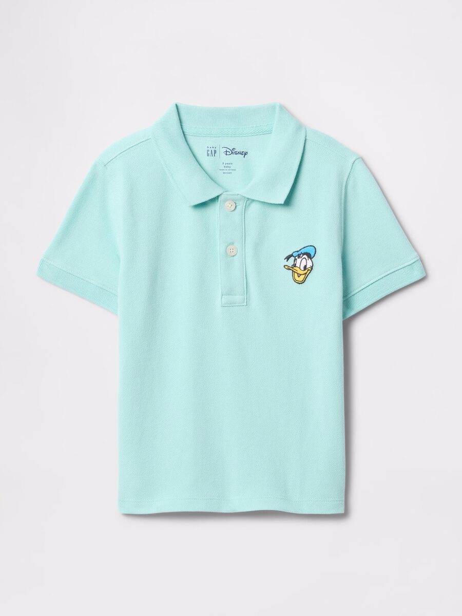 Polo Disney azzurra con Topolino per bambini Bimbo_0