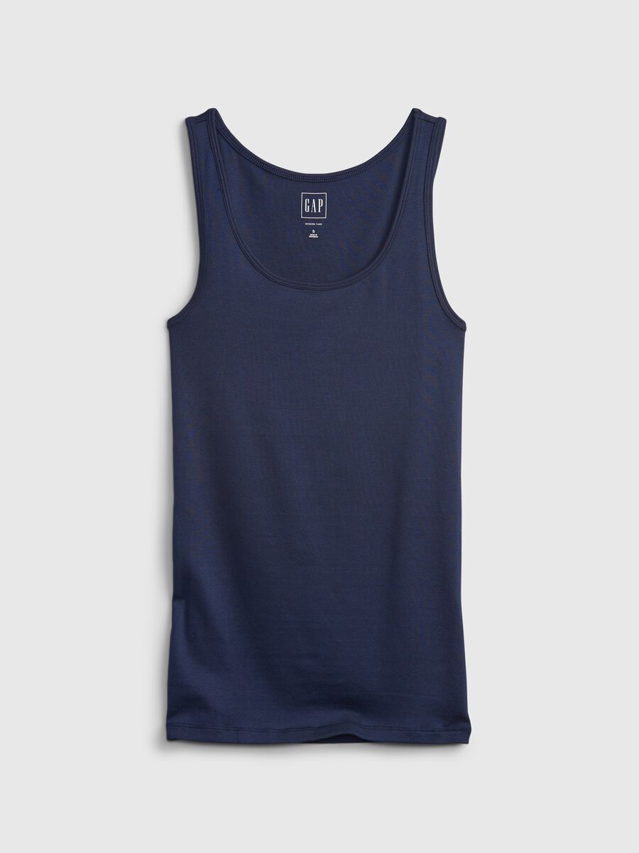 Tank top in cotone e modal Donna_0