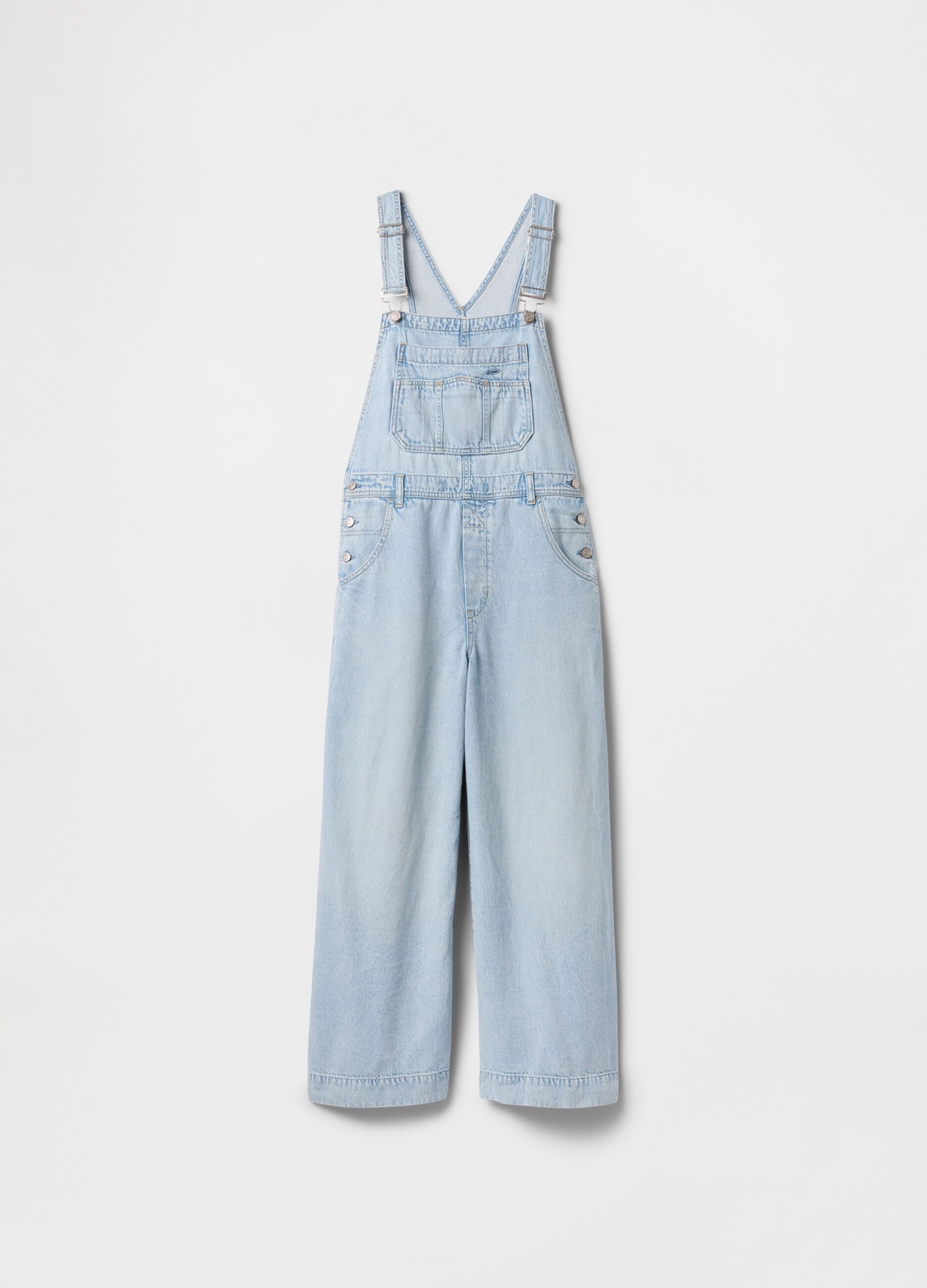 Salopette denim chiaro Gap_6