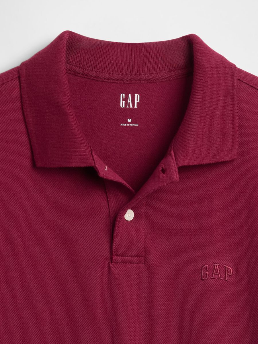 Polo a maniche corte elasticizzata  Uomo_4