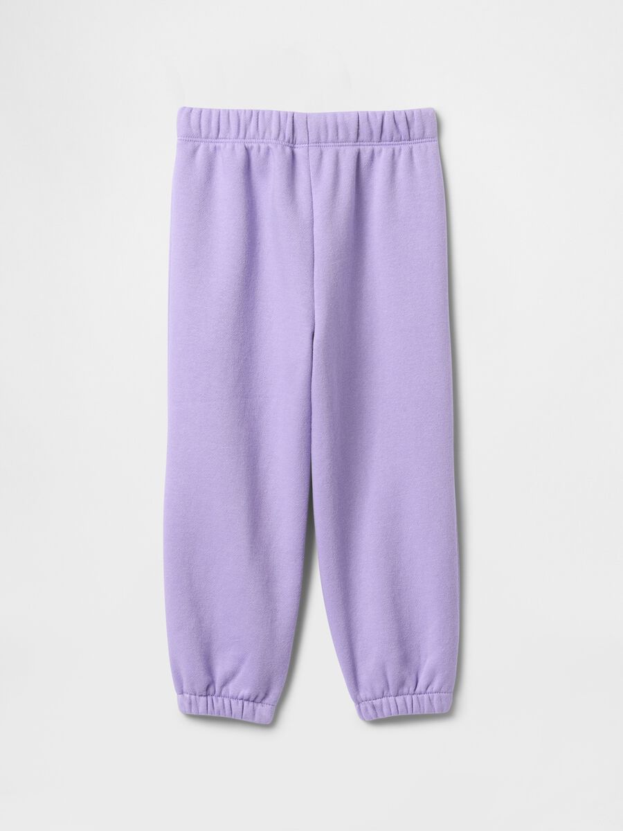 Pantaloni da jogging viola per bambina GAP Kids Bimba_1