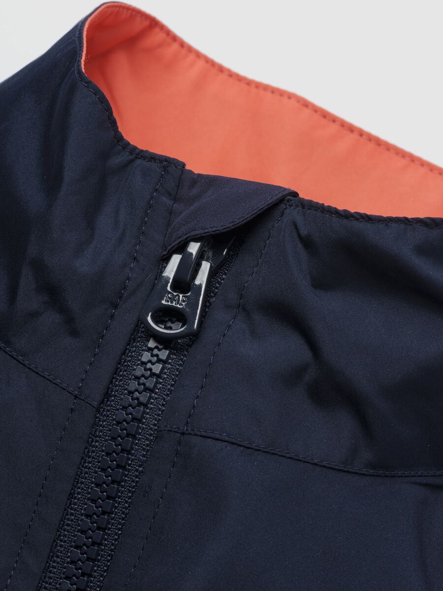 Light blue jacket with orange and grey accents Boy_2