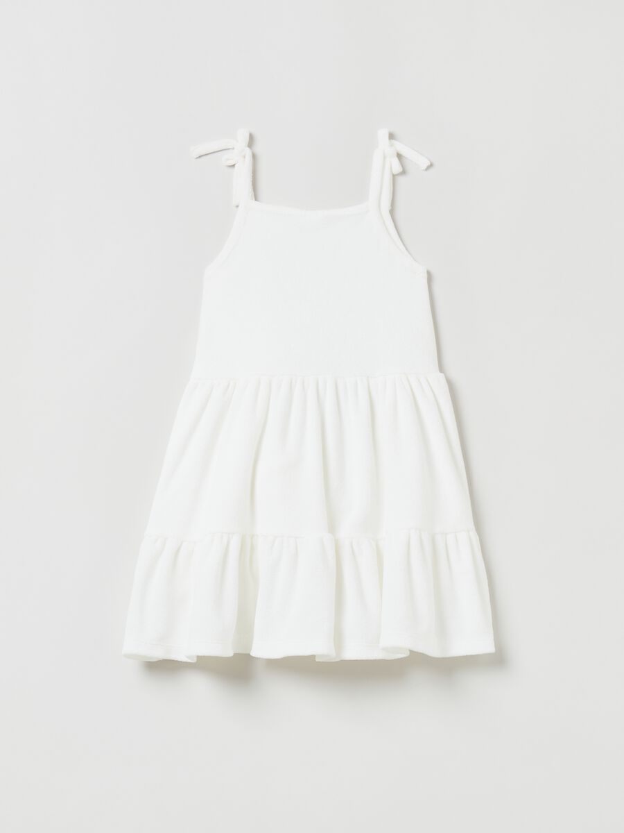 Tiered terry dress Toddler Girl_1