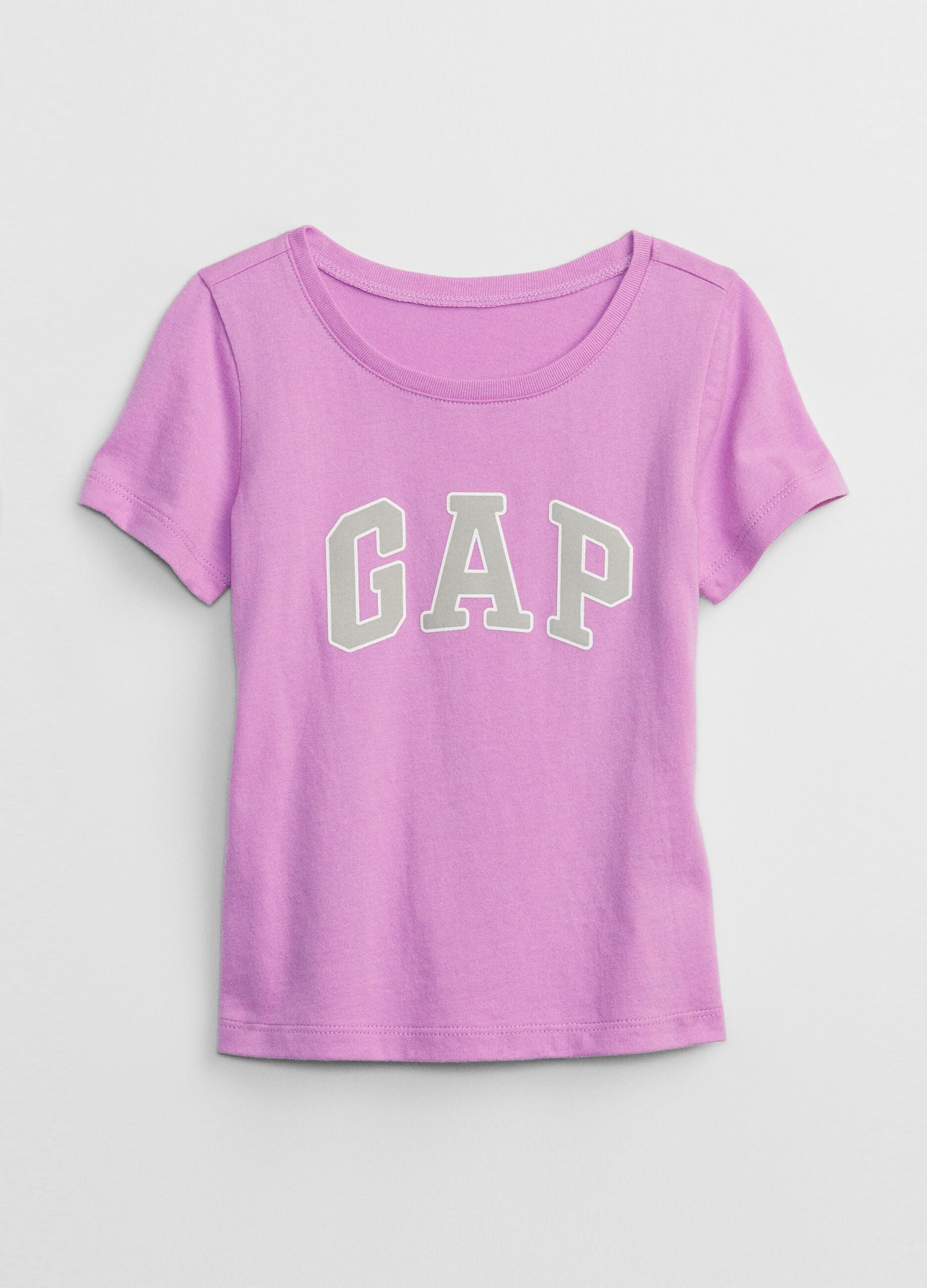 Cotton T-shirt with logo print