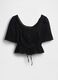 Blusa in puro cotone con pizzo_5