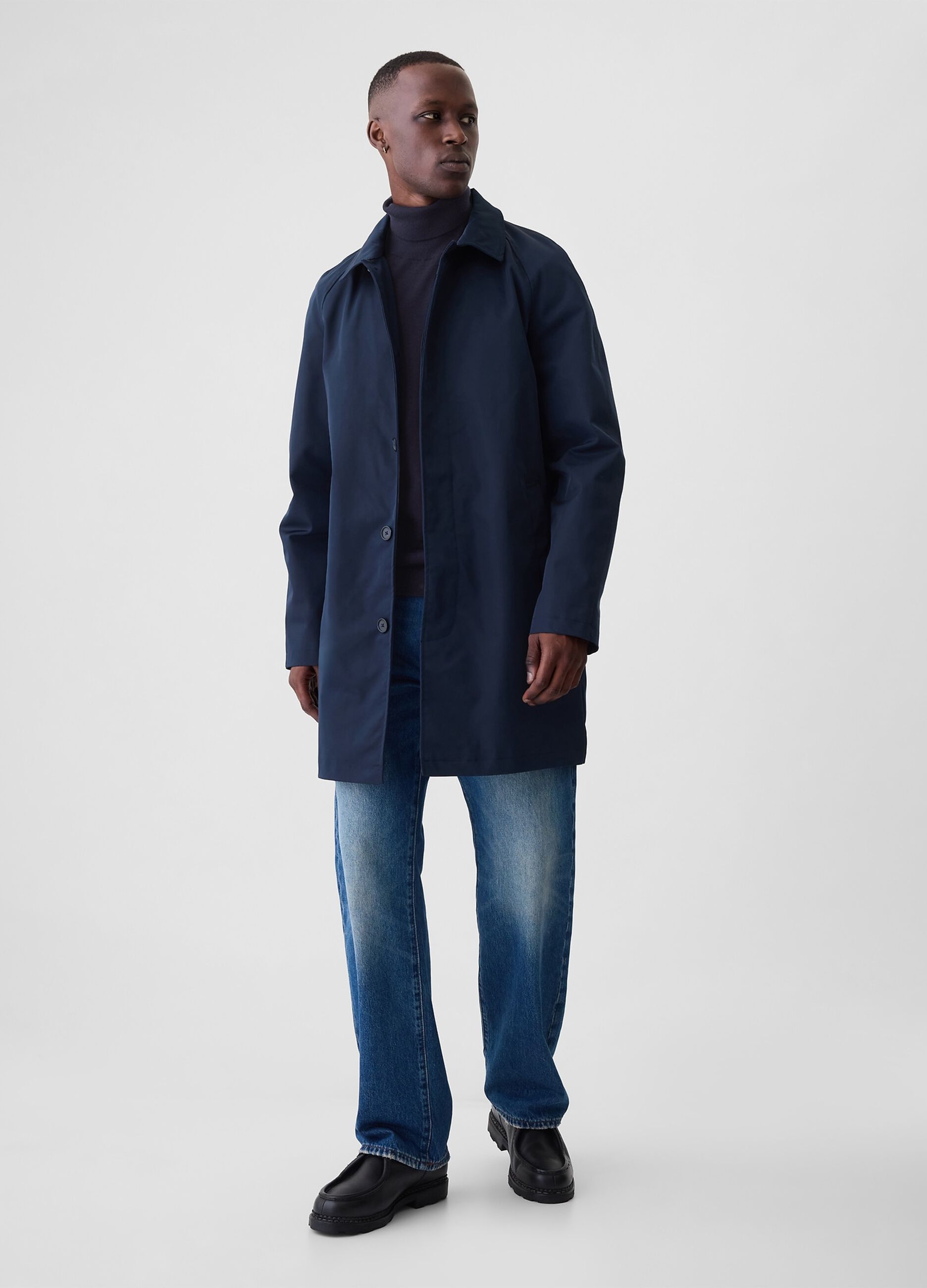 Merino wool pullover with high neck_1