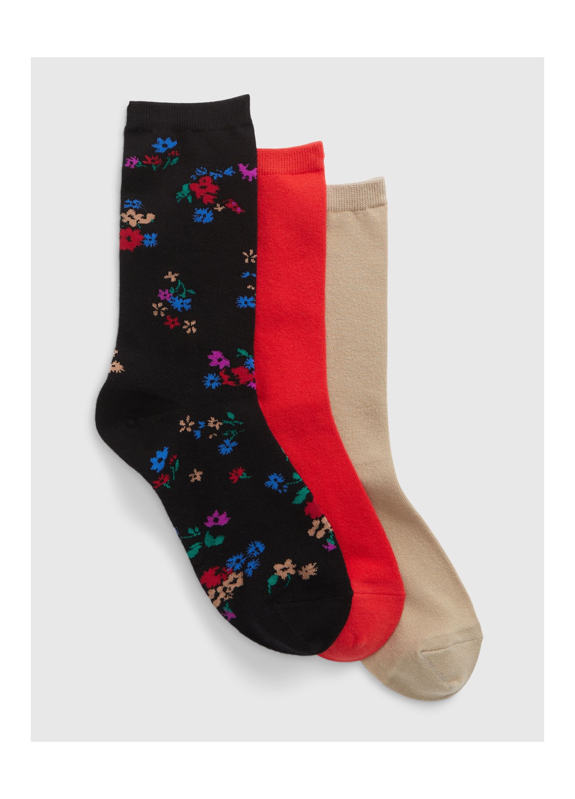 Three-pack short socks