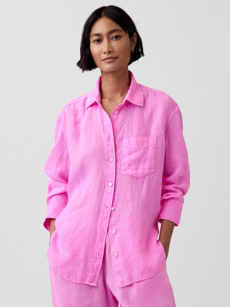 Camicia in puro lino Donna_0
