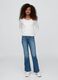 Jeans denim elasticizzato per bambina_0