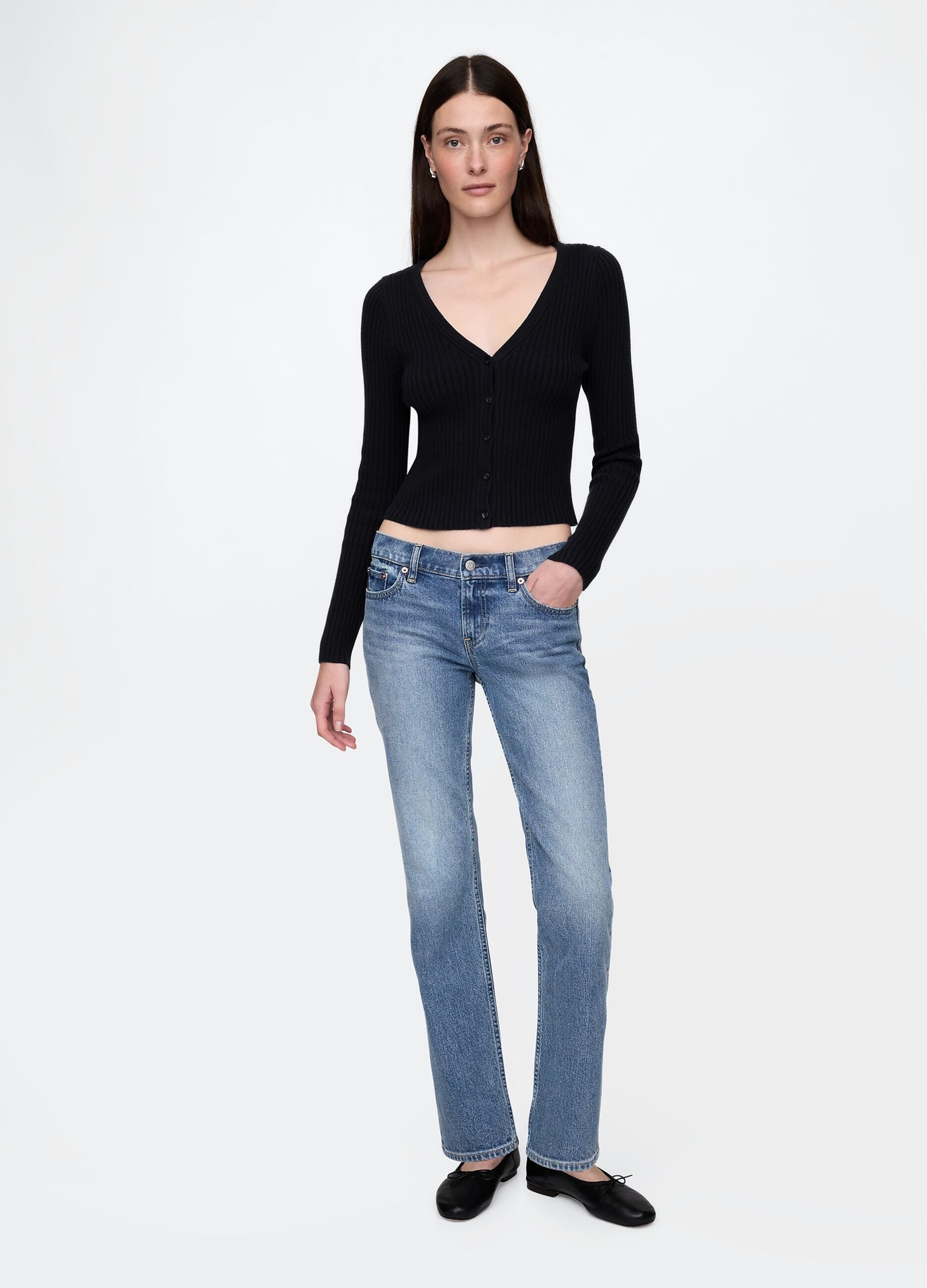 Pantaloni in denim elasticizzato