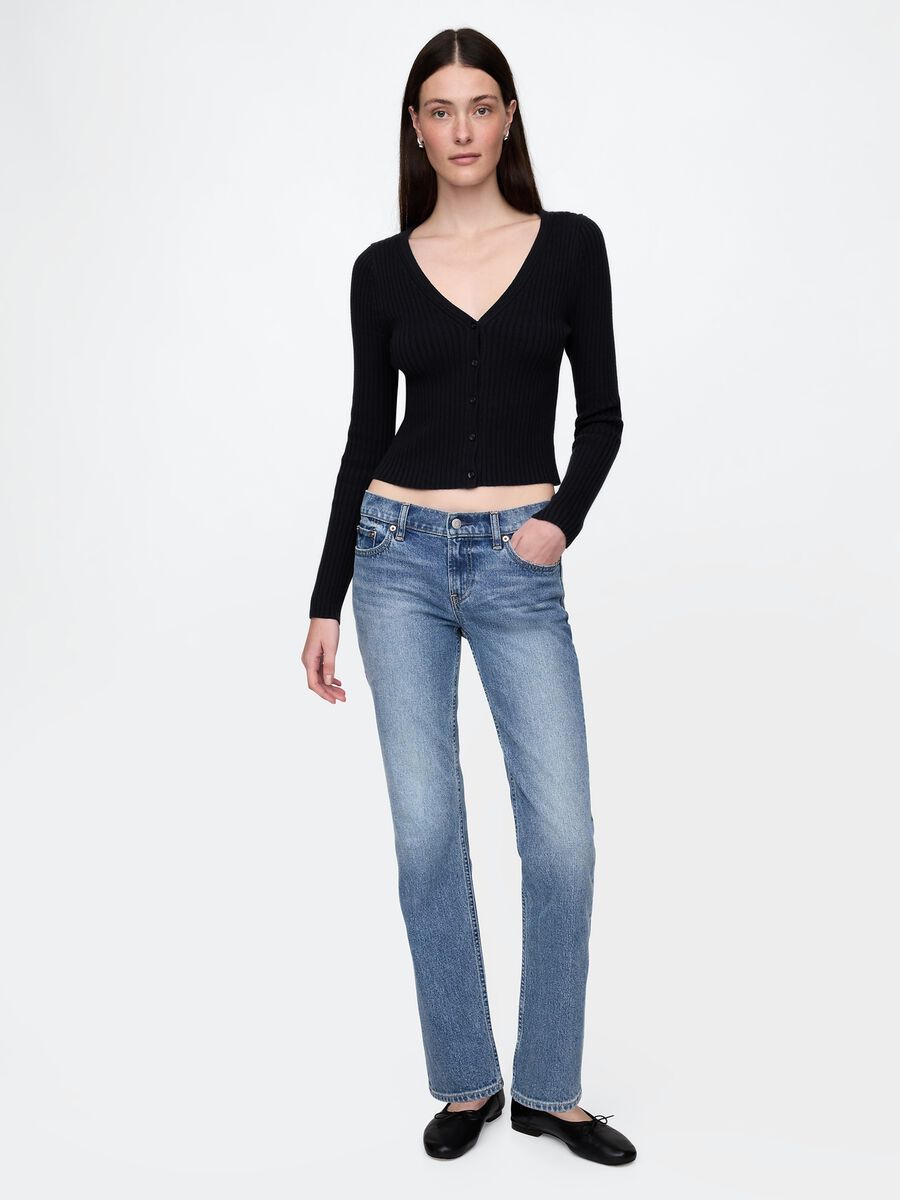 Pantaloni in denim elasticizzato Donna_0