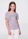 T-shirt in cotone con stampa_0