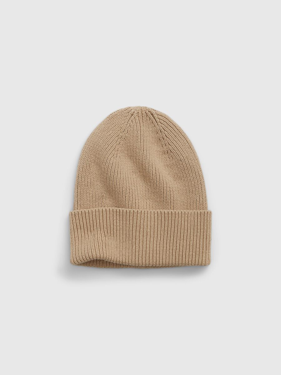 Hat with ribbed fold Man_0