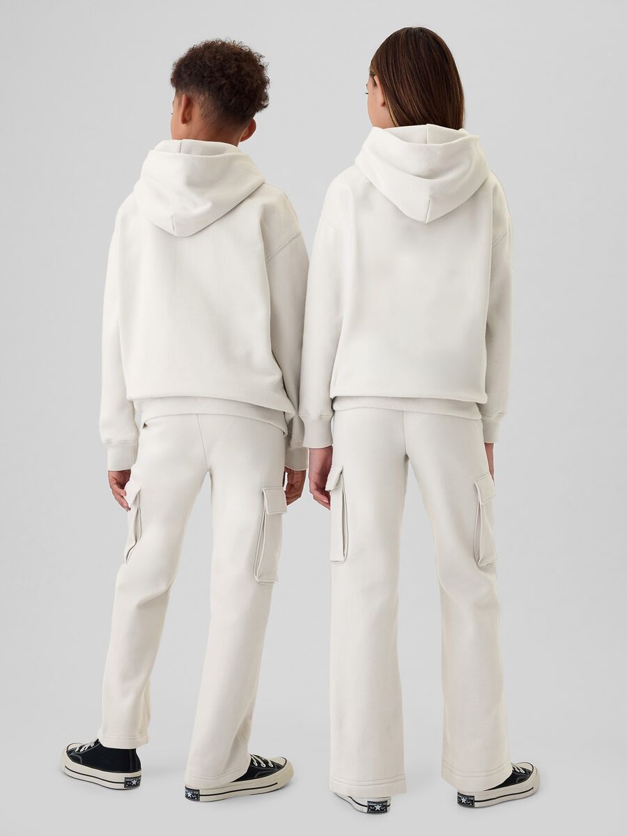 Joggers cargo in felpa Bambino_2