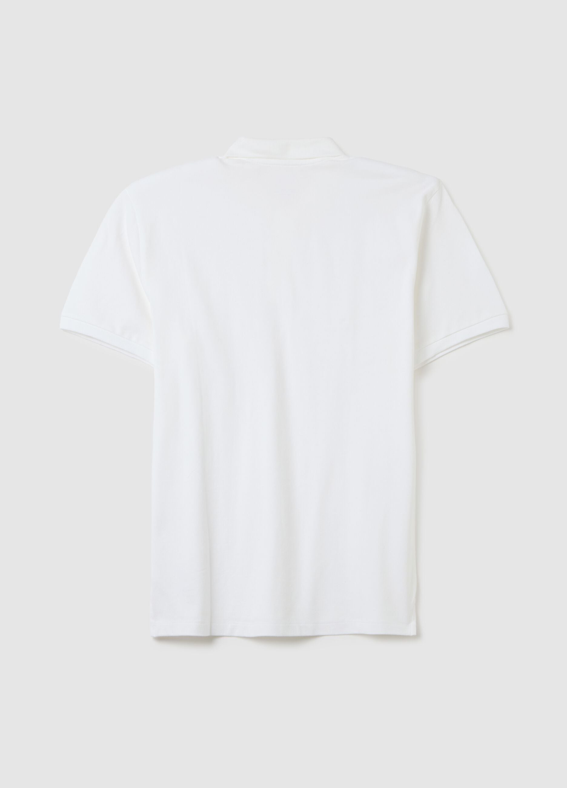 Polo in piquet stretch