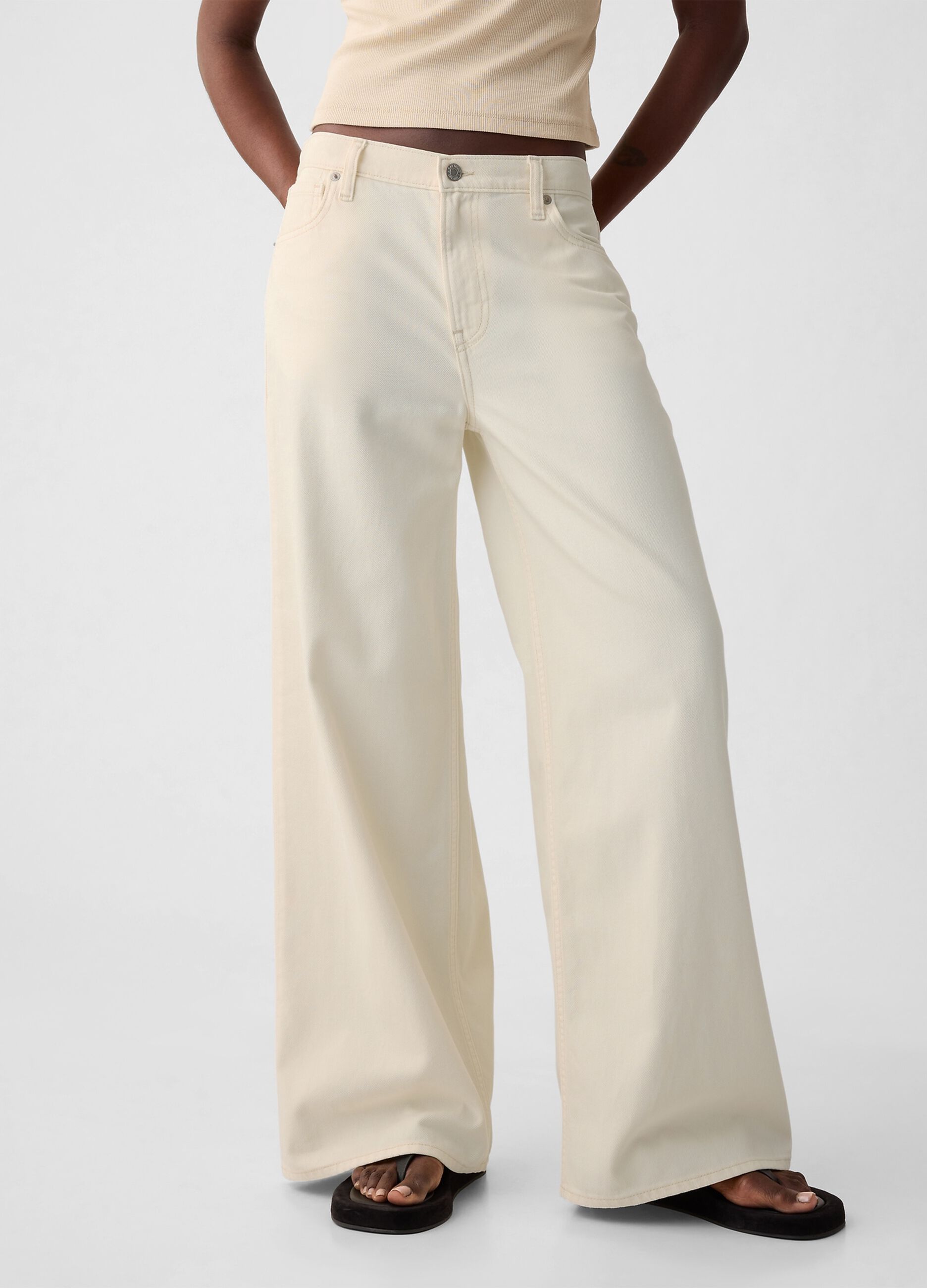 Lyocell and Cotton Trousers