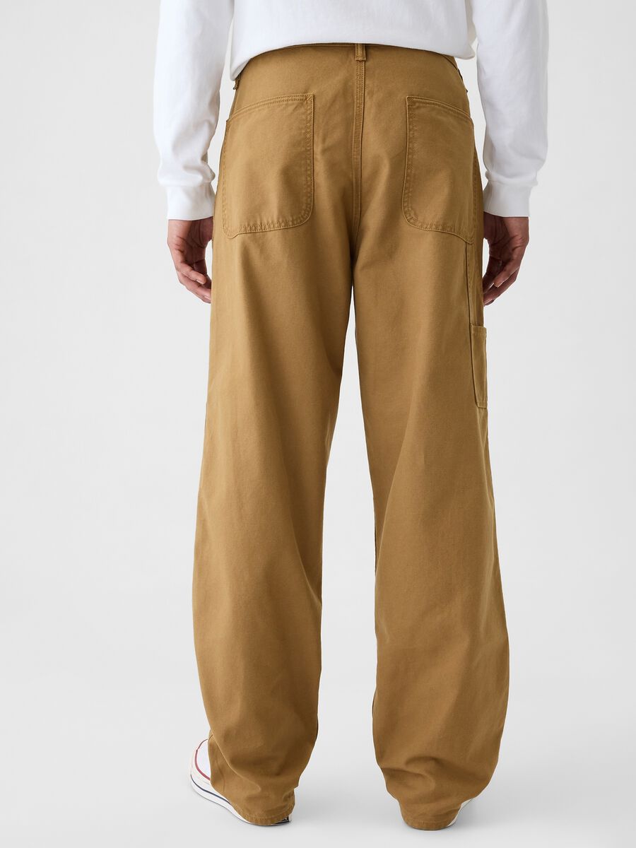 Baggy-fit utility trousers Man_2