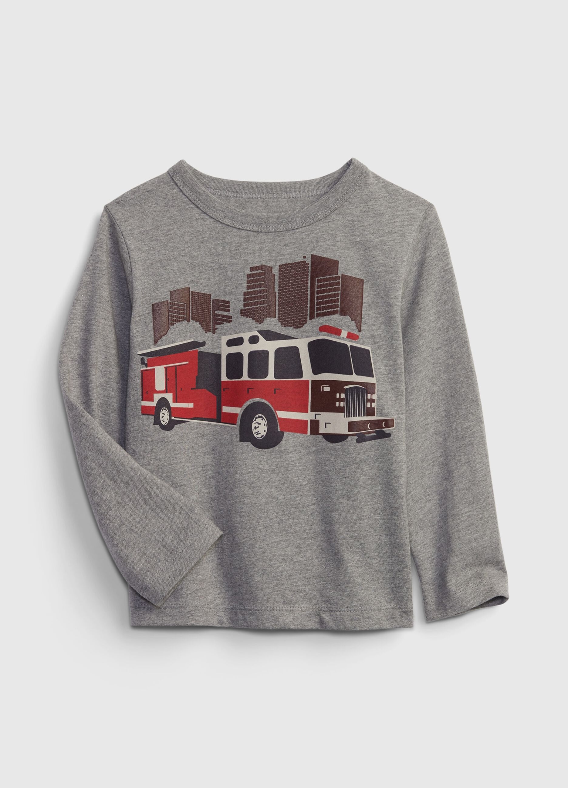 Long-sleeved T-shirt with print