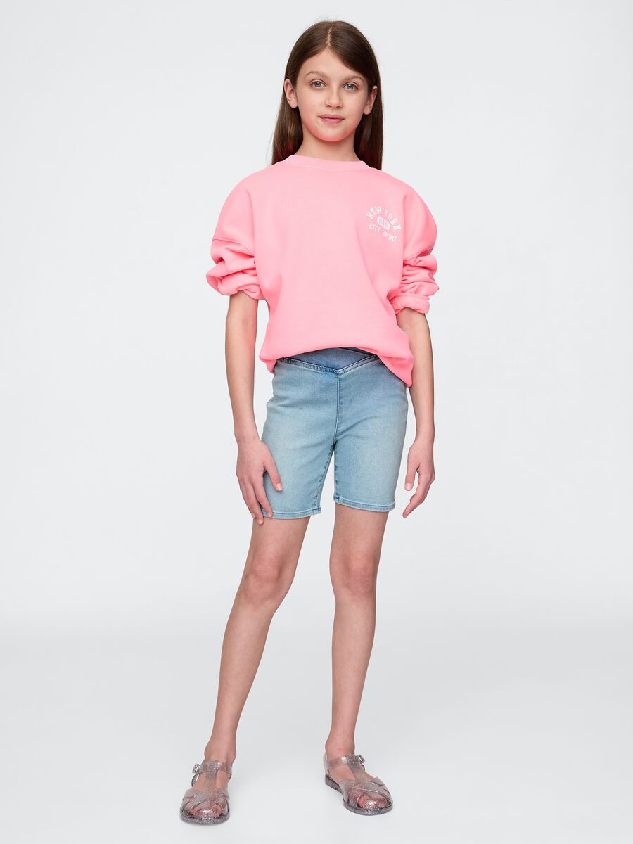 Shorts denim azzurri per bambina Bambina_0