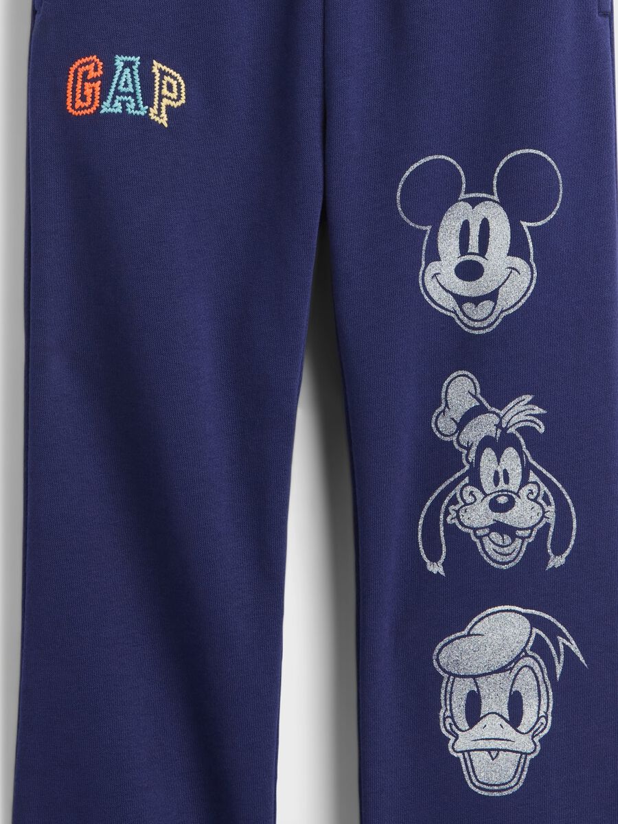 Blue trousers for boys in cotton and polyester blend Baby Boy_2