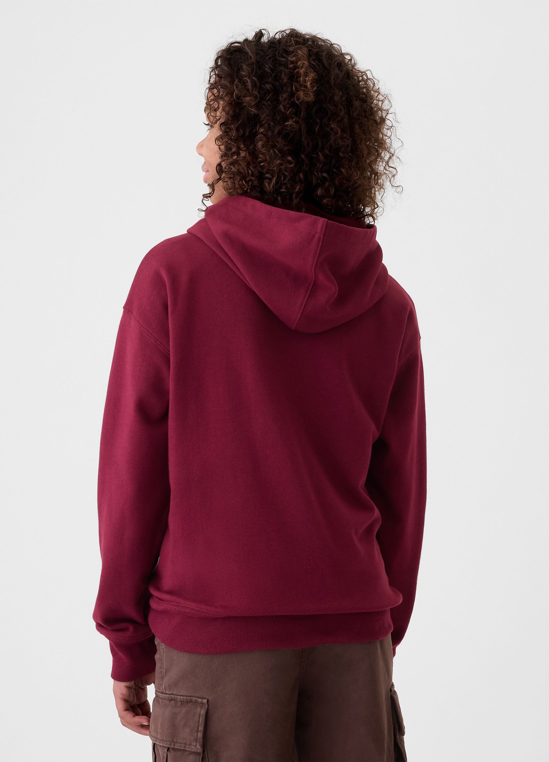 Felpa colorblock con ricamo logo_2