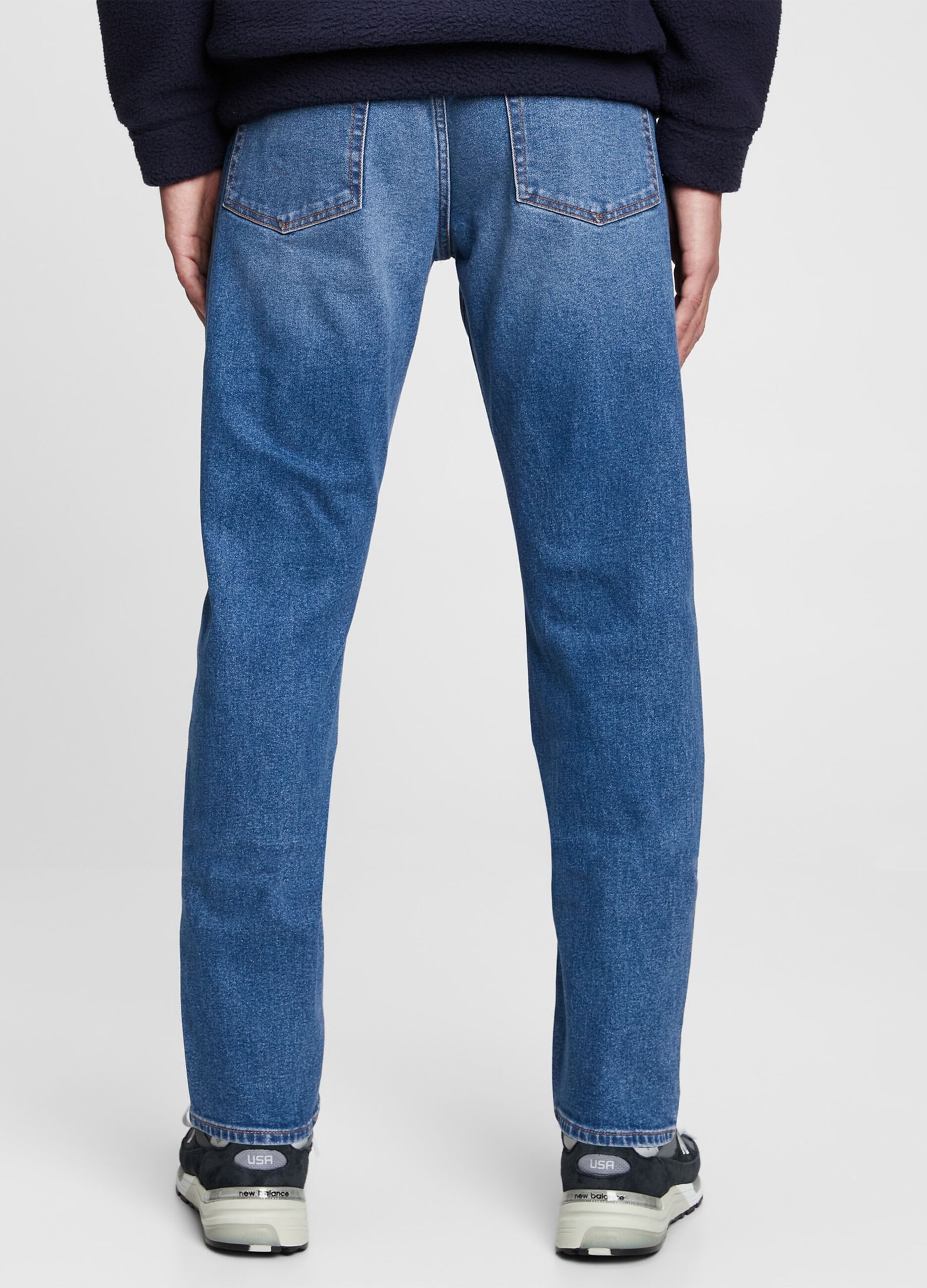 Slim-fit jeans with discolouring_1