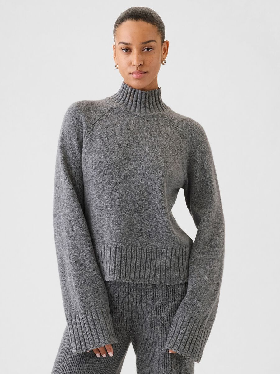 Pullover with high neck Woman_0