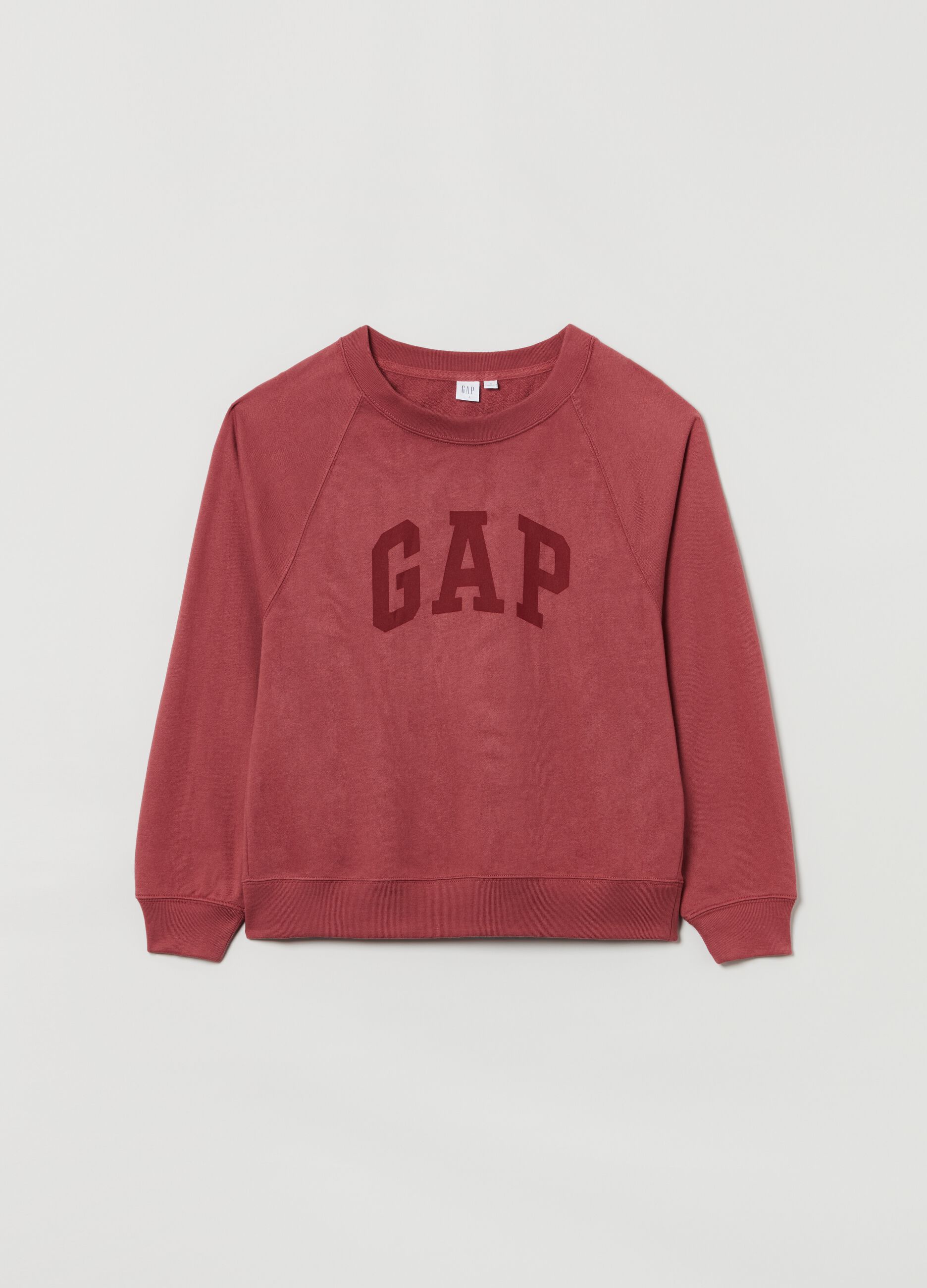 Hoodie with raglan sleeves and logo print
