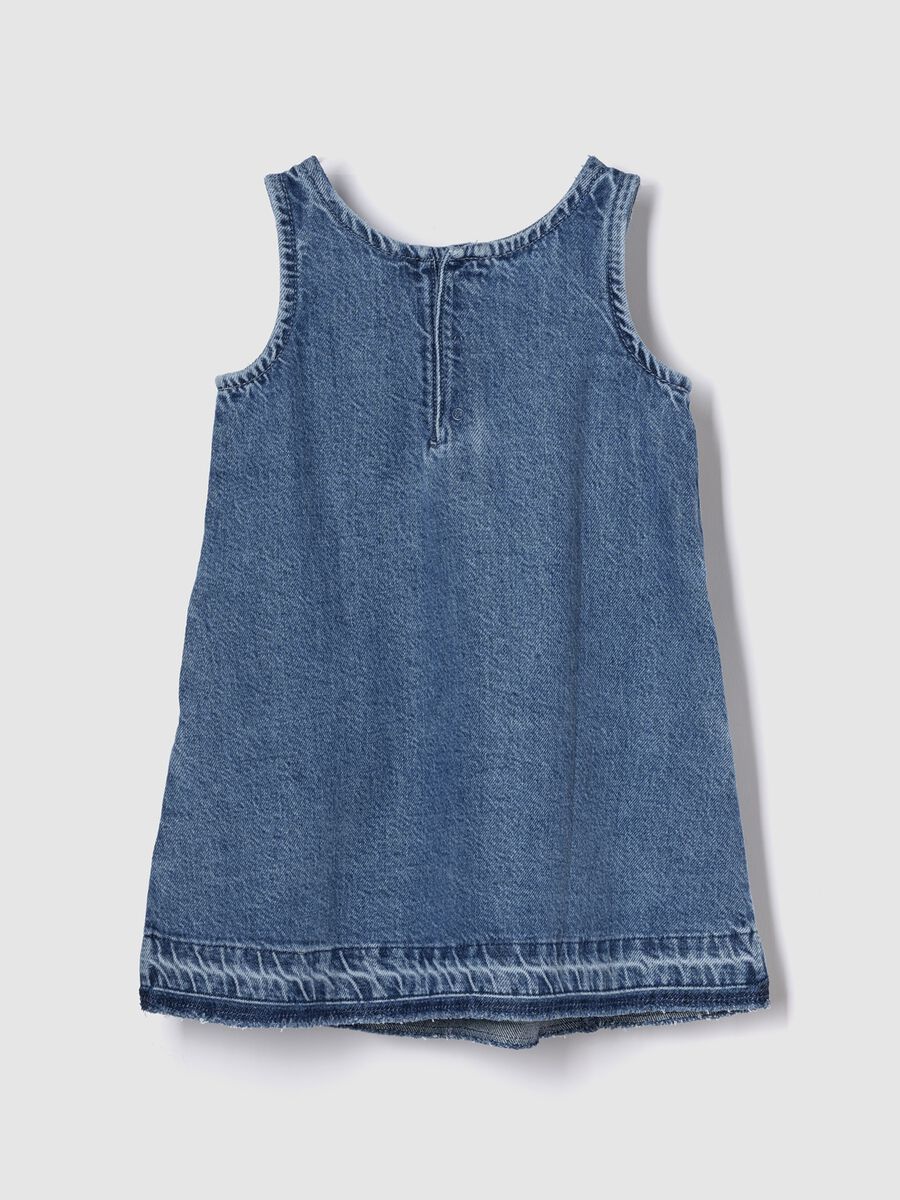 Abito in denim senza maniche Bimba_1