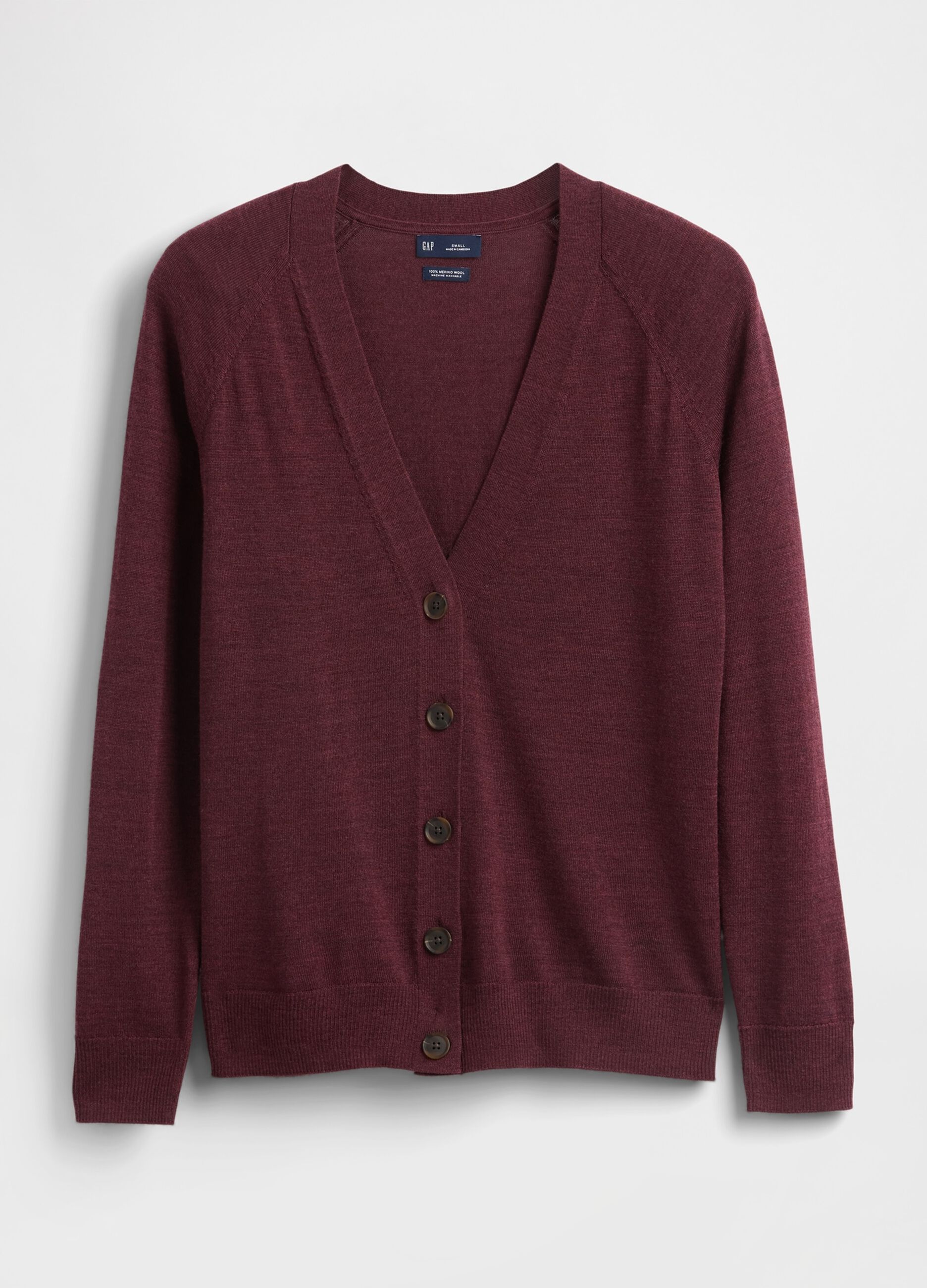 Purple Cardigan in Pure Wool_3