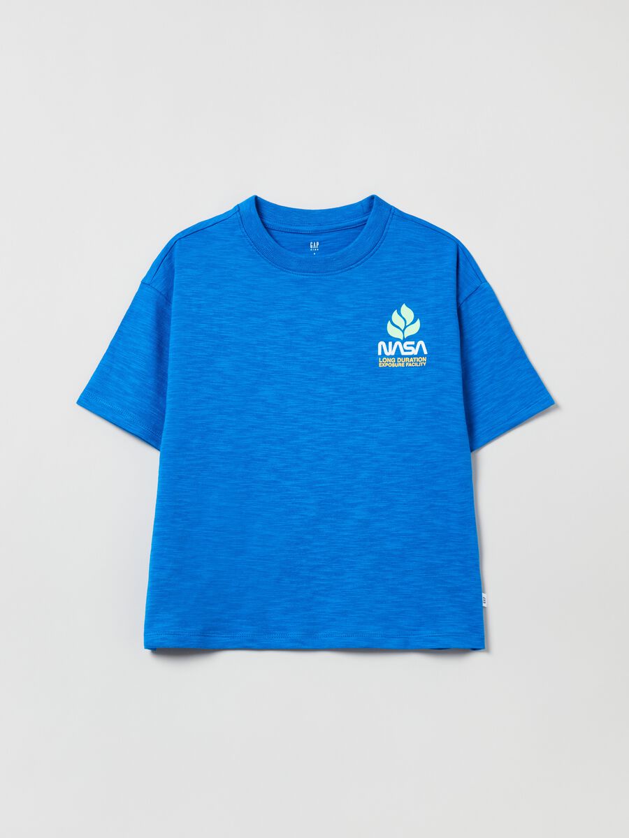 Round-neck T-shirt with NASA print Boy_0