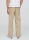 Pantaloni beige regular elasticizzati_2