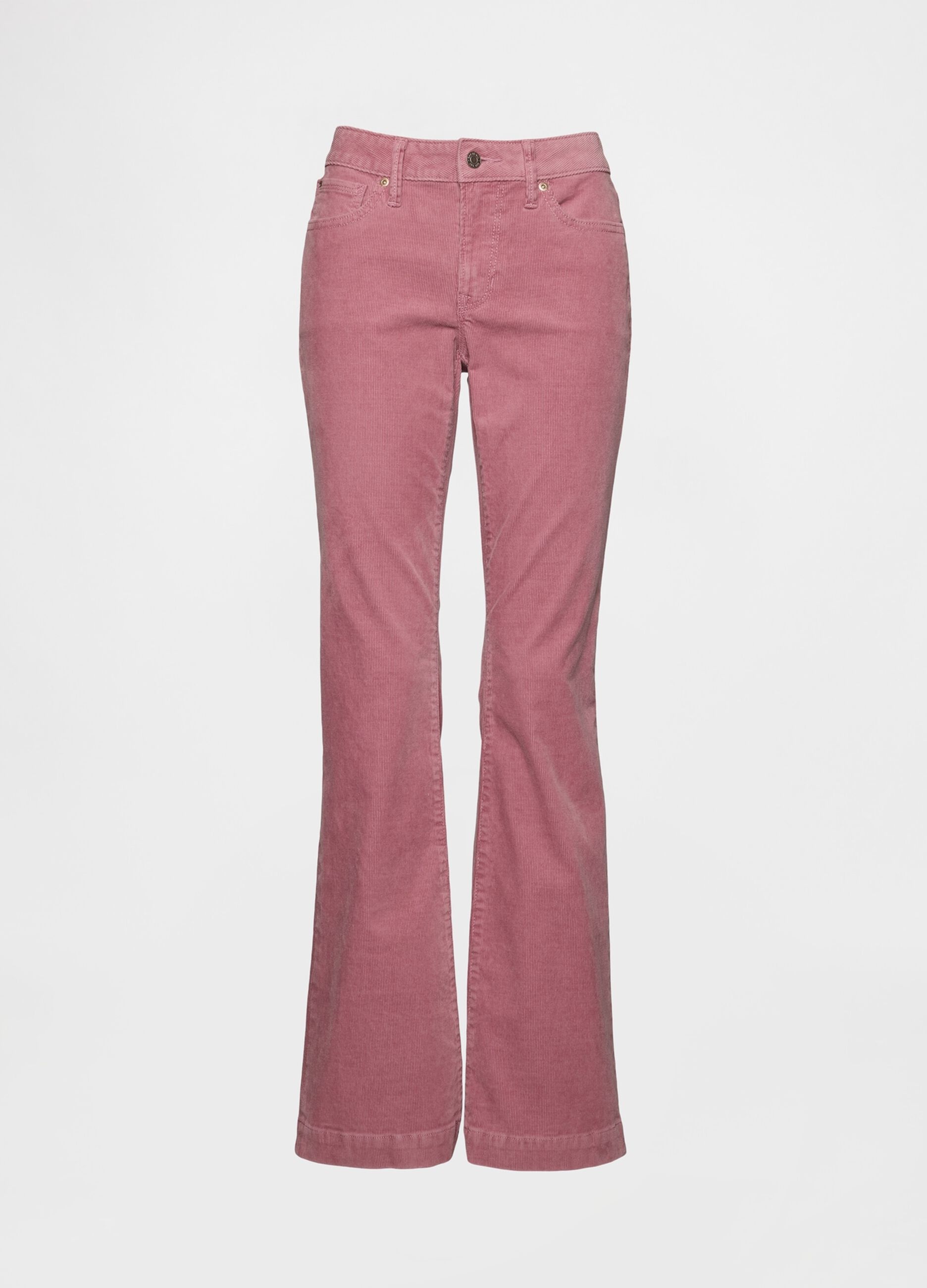 Pantaloni rosa elasticizzati regular