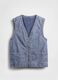 Gilet denim in cotone_3
