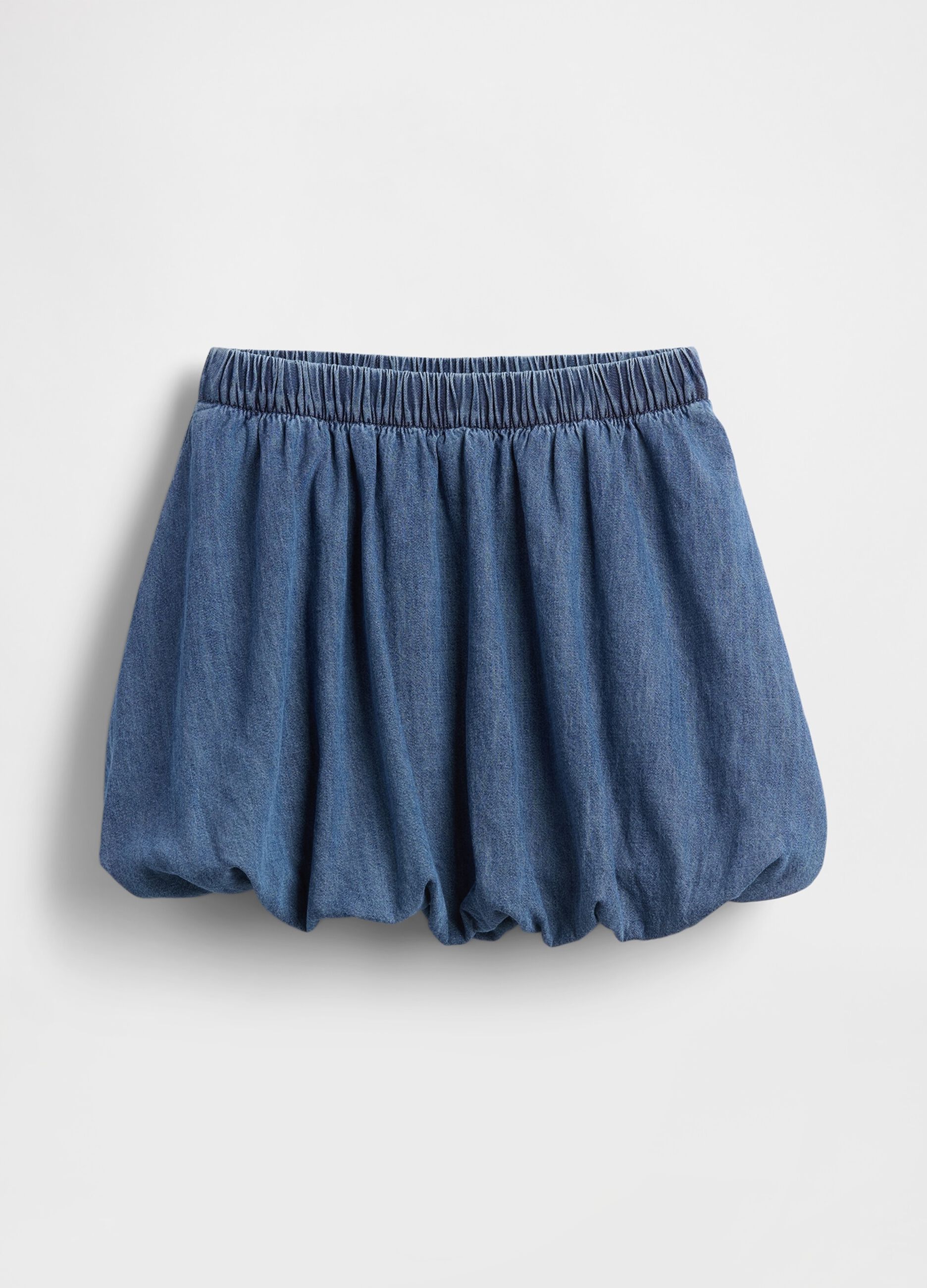 Gonna denim corta per bambina_3
