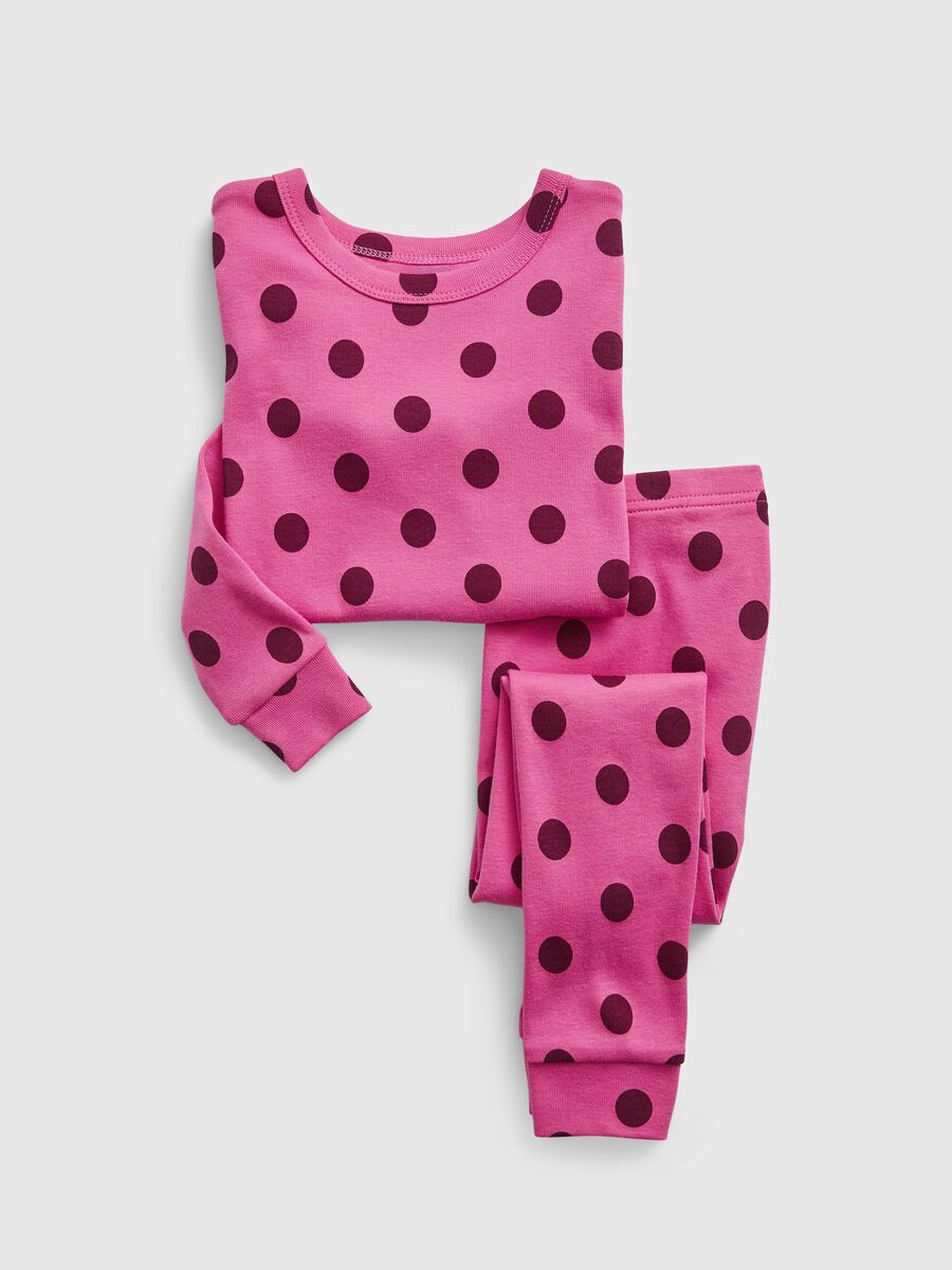 Pyjamas with polka dots print Newborn Boy_0