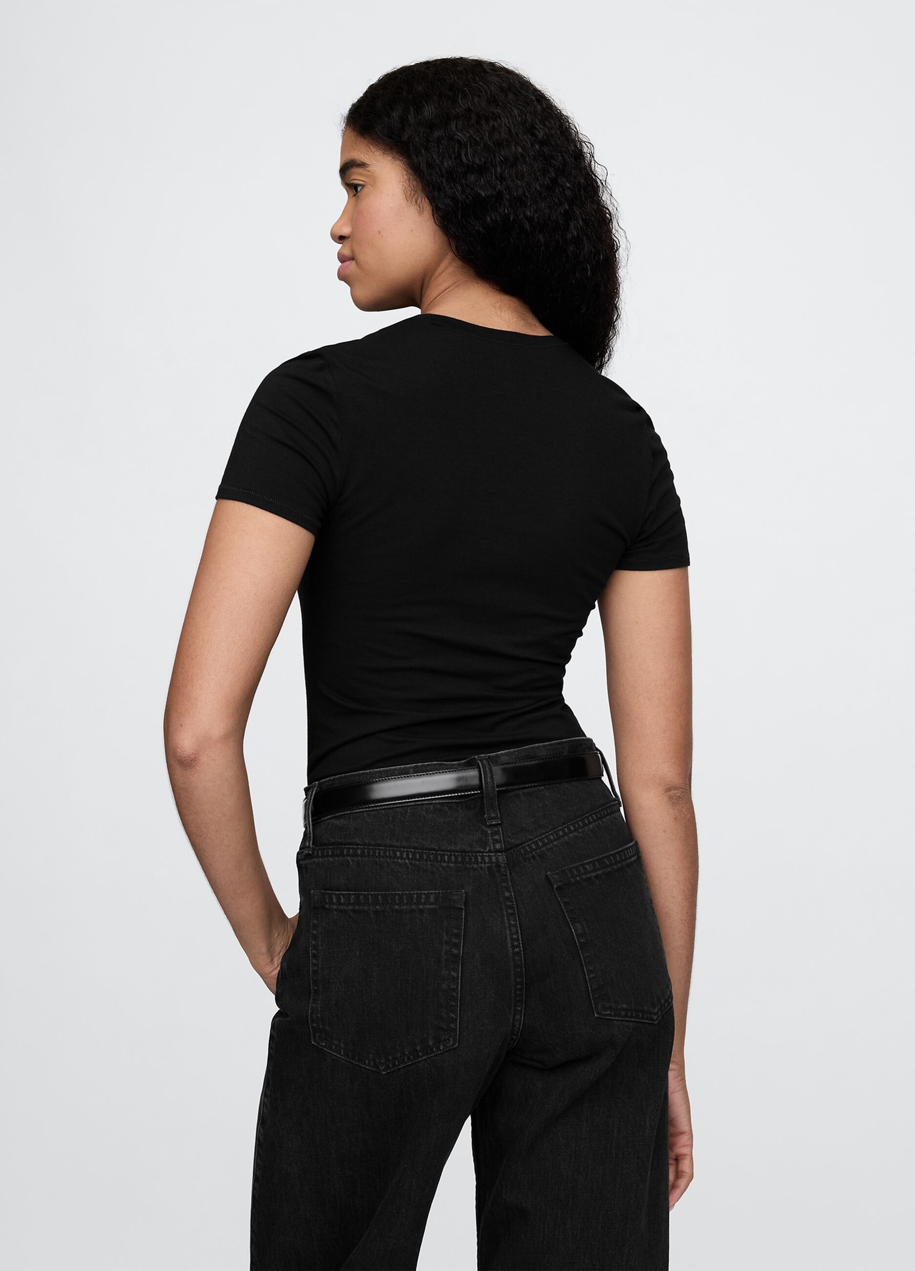 Black Stretch Bodysuit