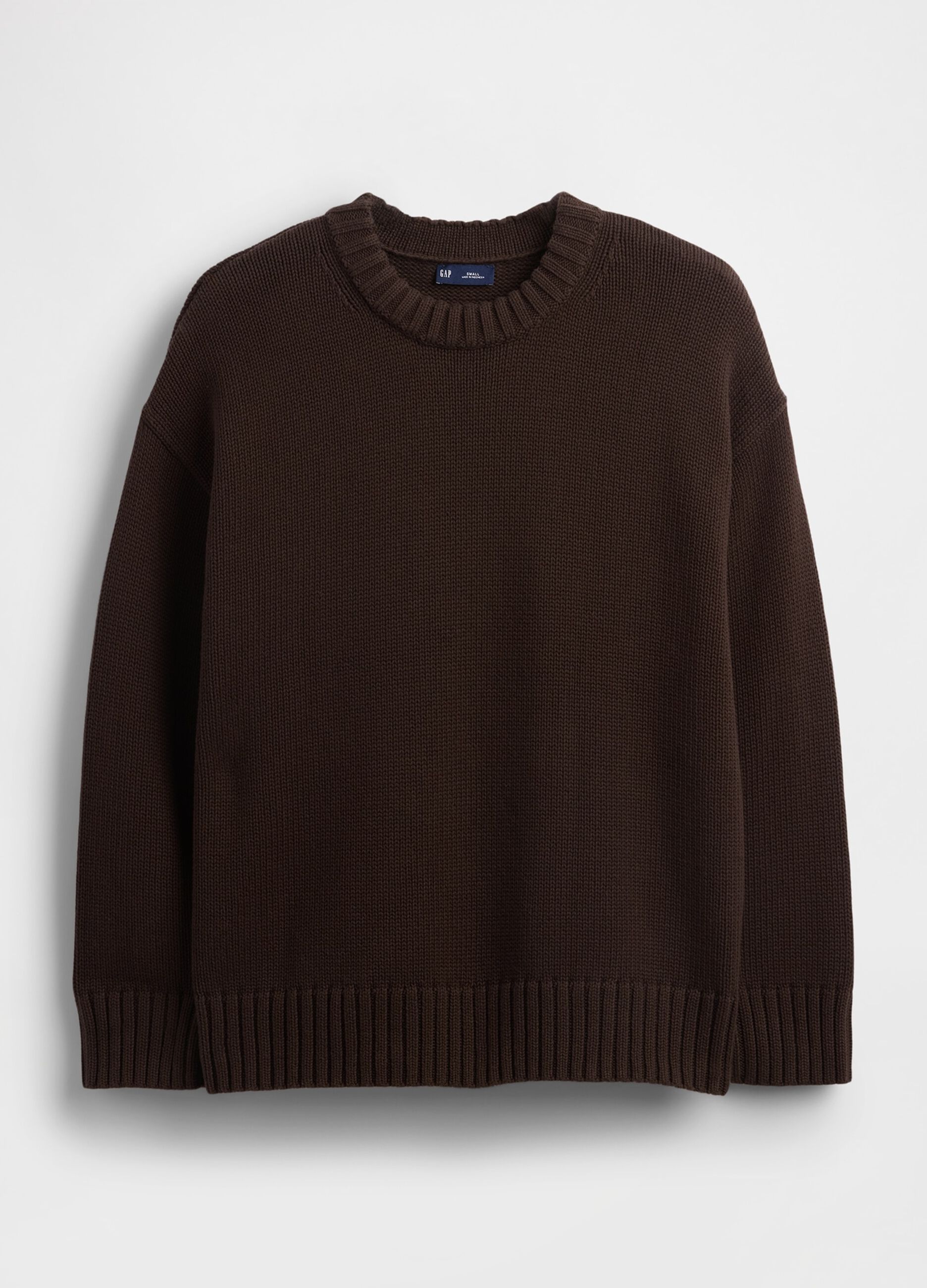 Brown Cotton Sweater
