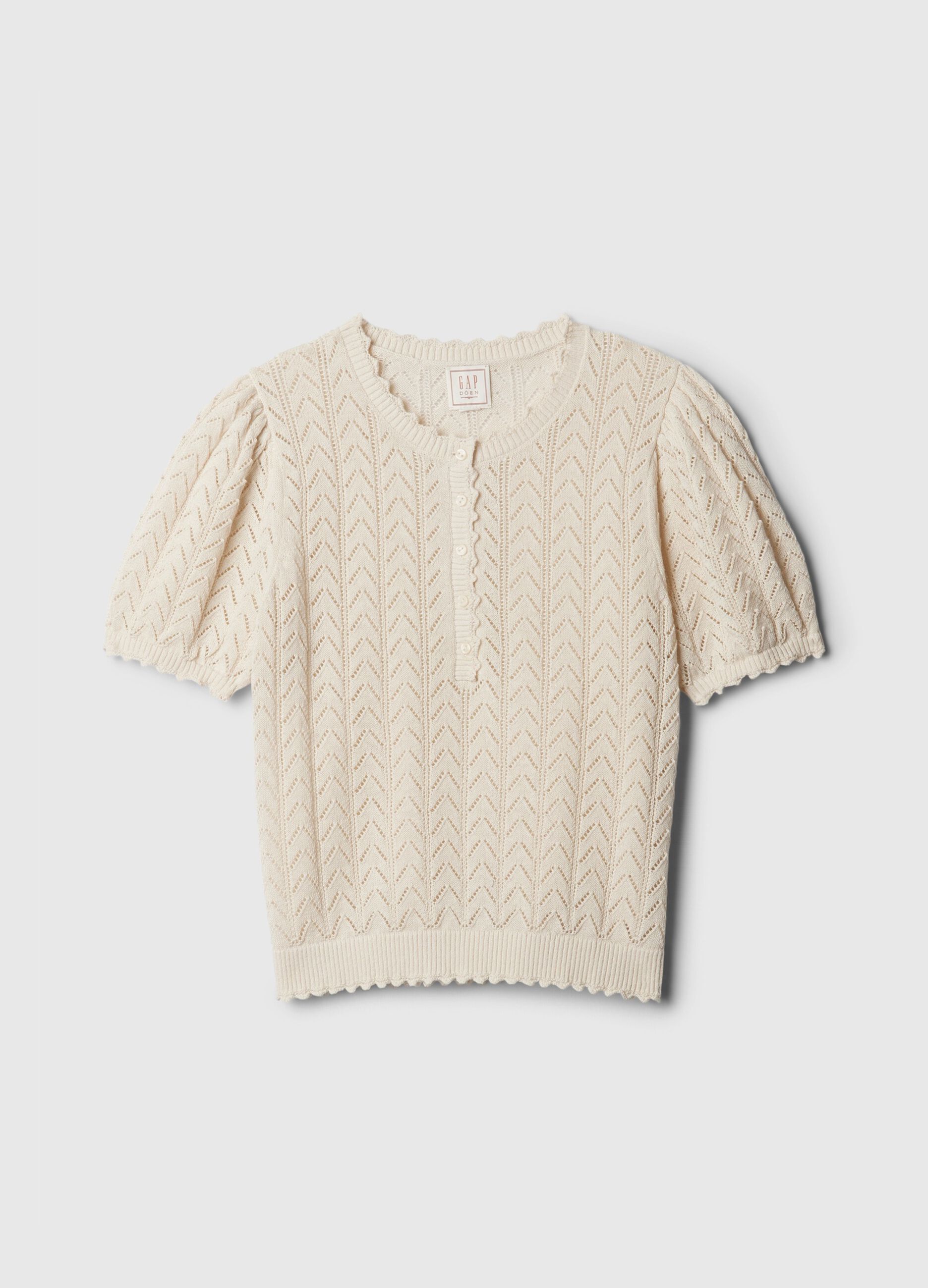 GAP x DÔEN Maglia pointelle_3