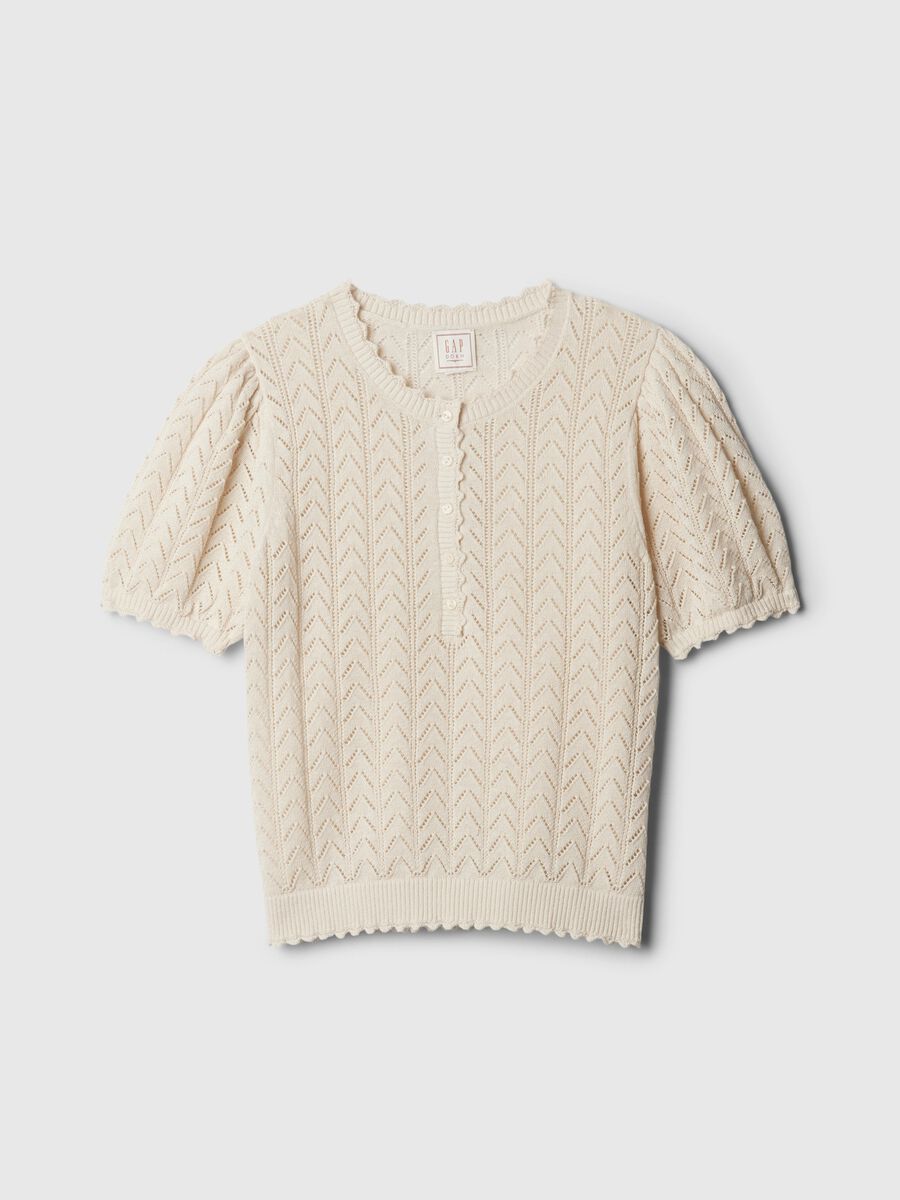 GAP x DÔEN Maglia pointelle Donna_3