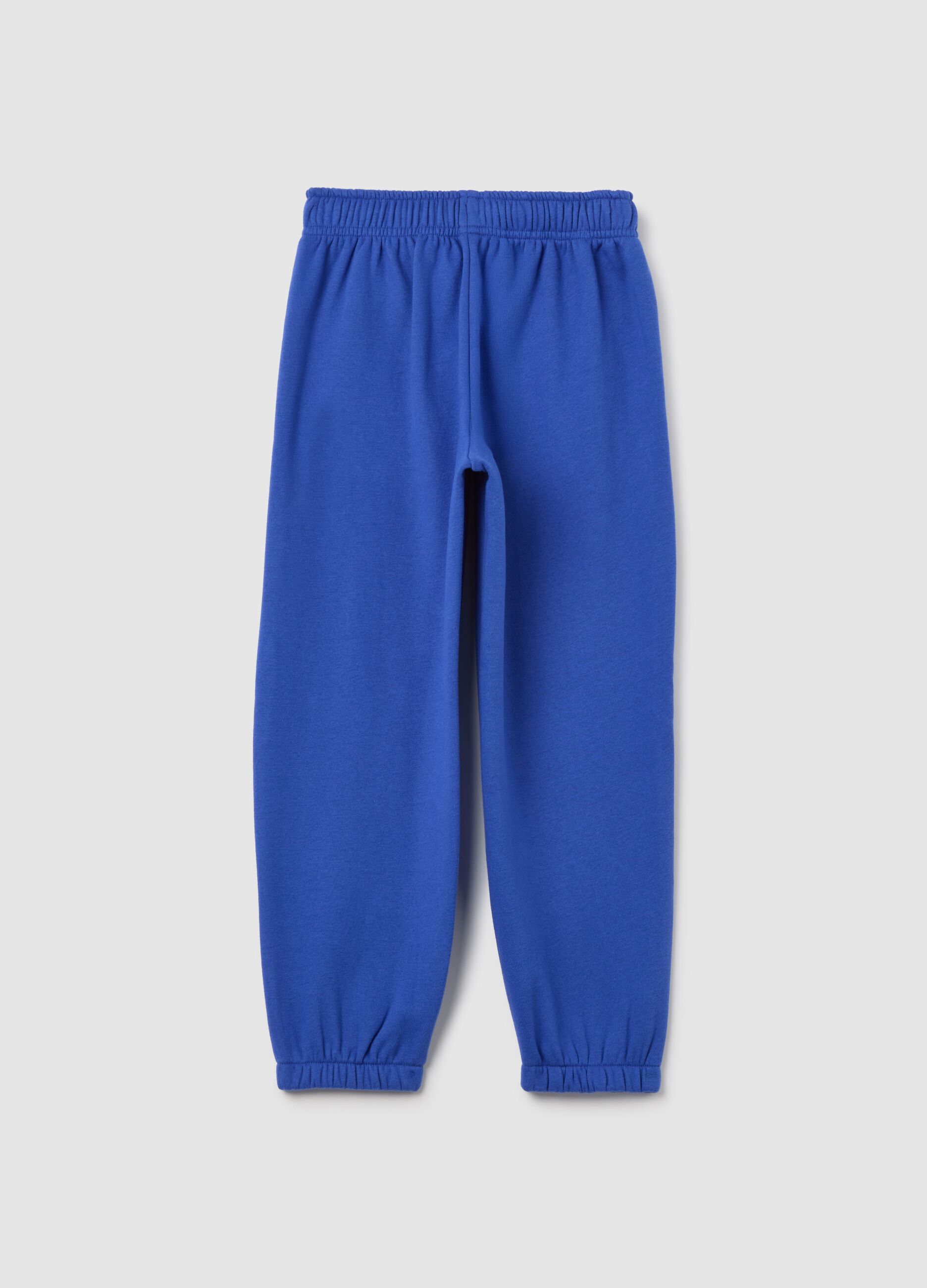 Pantaloni jogger blu da bambina GAP Kids_1