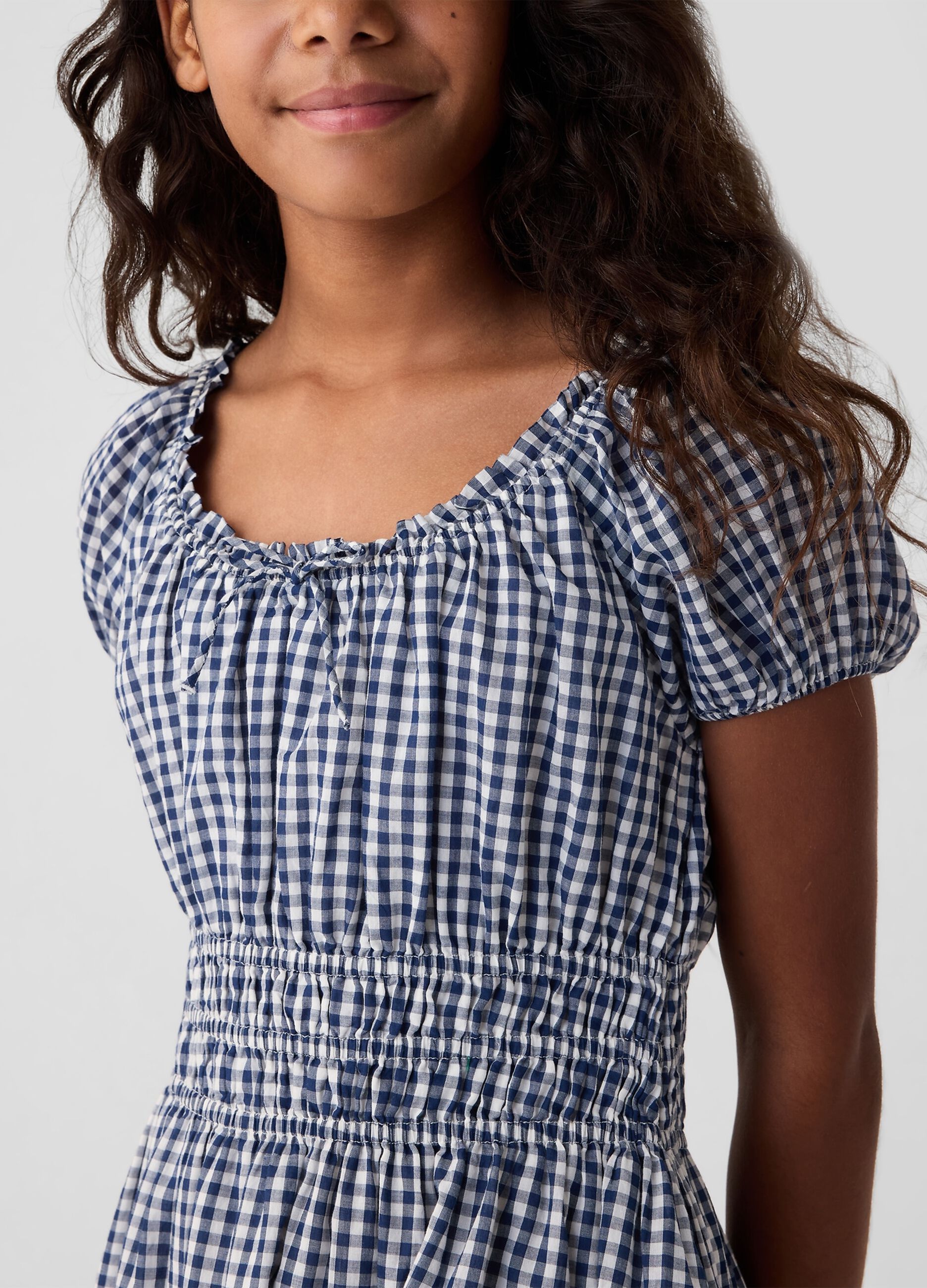 GAP x DÔEN Abito in cotone vichy_1