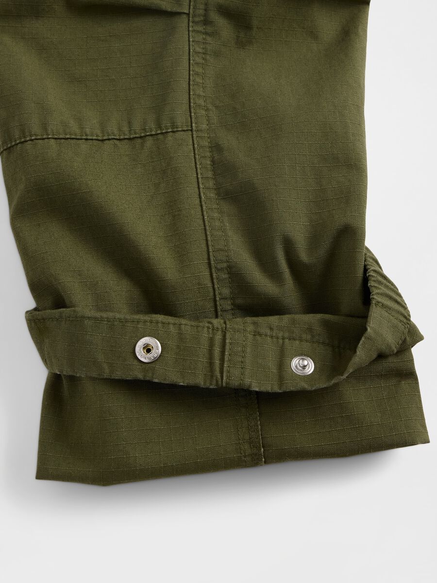Green cargo trousers for boys Boy_6